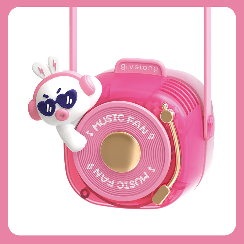 Unisex Portable Mini Fan with Animal Motif Stornfield