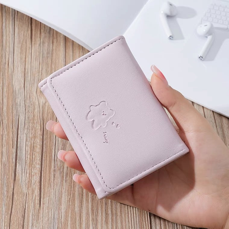 Cute Leather Tri-Fold Wallet Stornfield