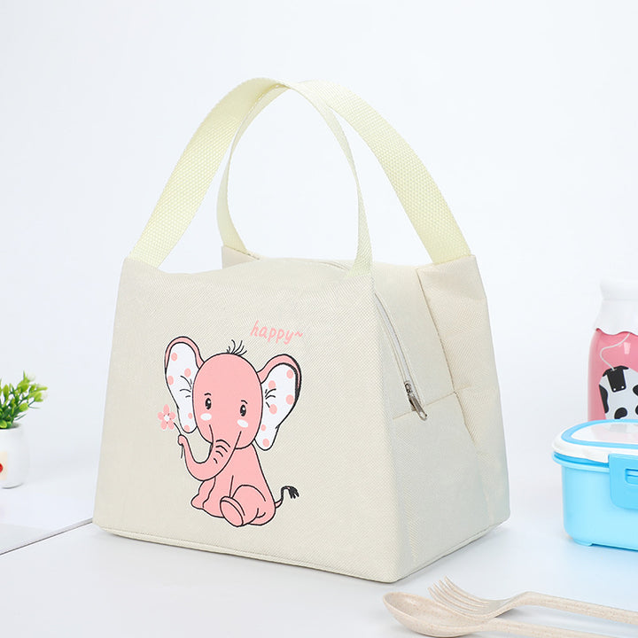 Cute Bear Print Insulated Lunch Bag Stornfield