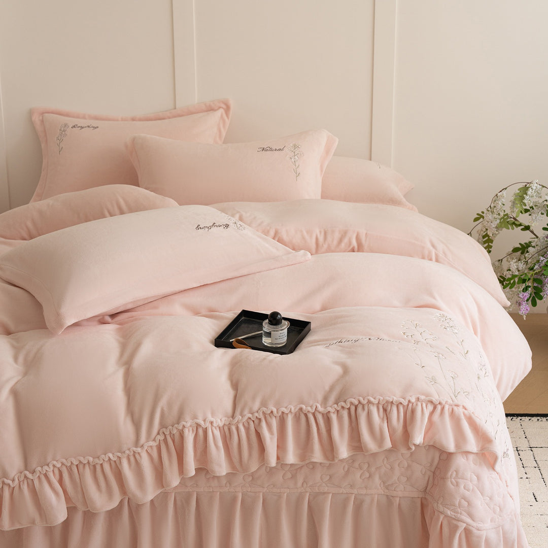 Luxury Soft Velvet Bedding Set