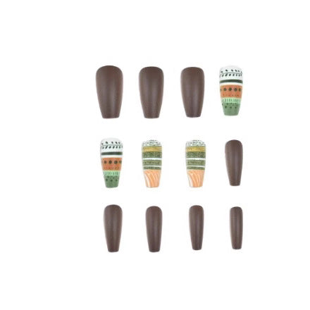 Artistic Matte Nail Set Stornfield