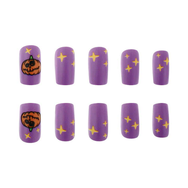 Halloween-Themed Decorative Press-On Nails Stornfield