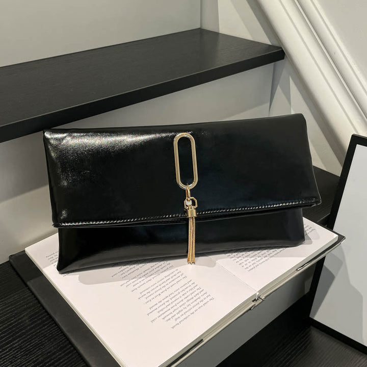 Glamorous Metallic Evening Clutch