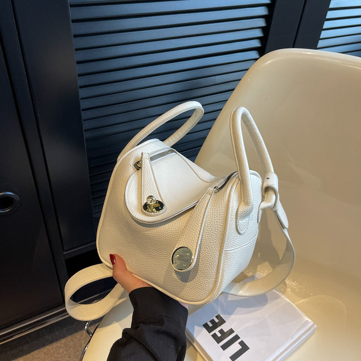 Structured Leather Handbag Stornfield