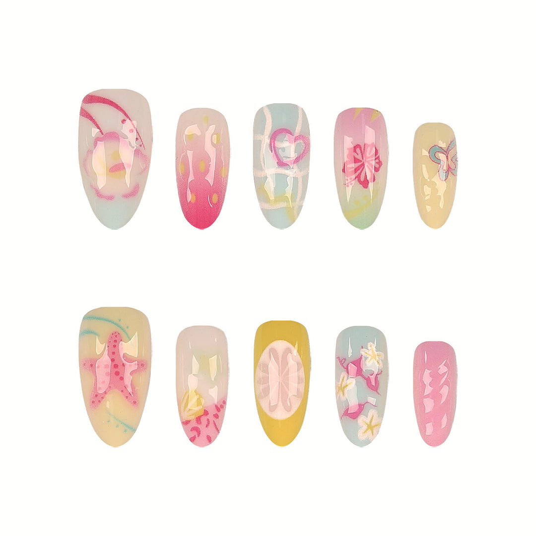 Decorative Nail Tips Set  1790956256