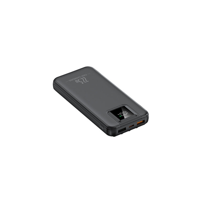 Portable power bank with intelligent fast charging function and digital charge level display Stornfield