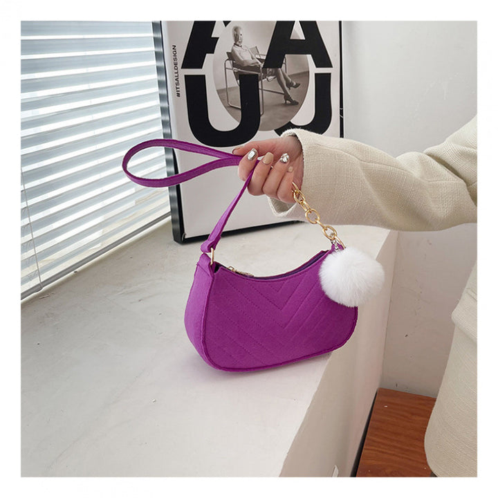 WoStylish Faux Fur Mini Handbag Stornfield
