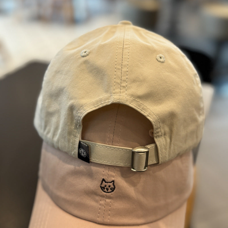 Unisex Cute Cat Embroidered Baseball Cap Stornfield