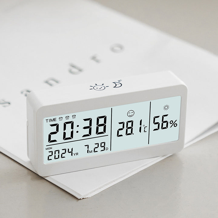Digital watch with multifunctional thermometer and hygrometer Stornfield