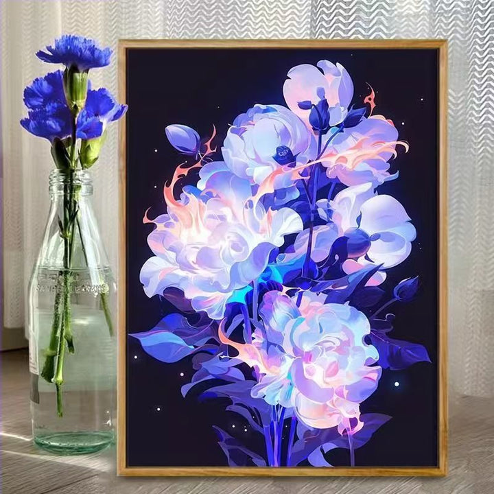 Floral Fantasy Illustration Art Print Stornfield