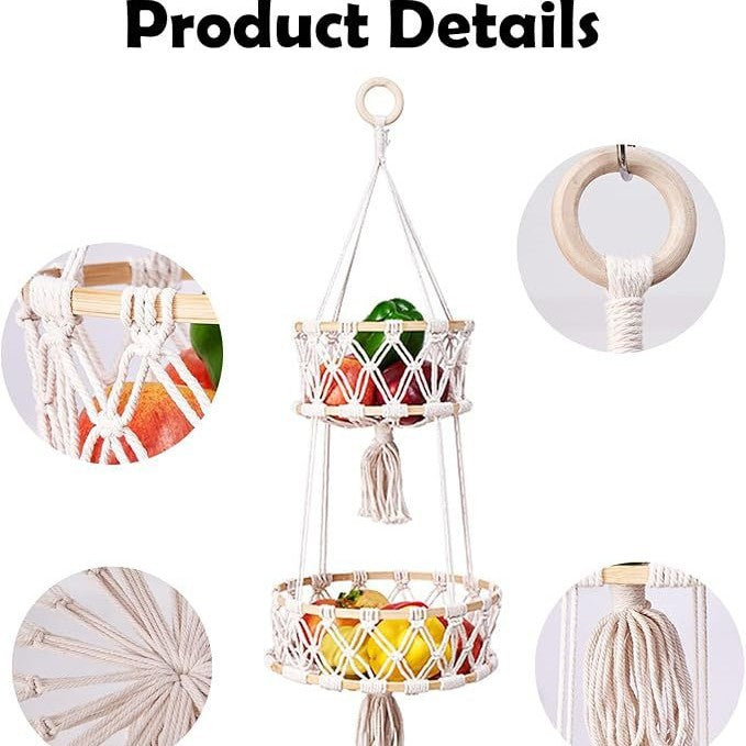 Hanging Macrame Plant Holder Stornfield