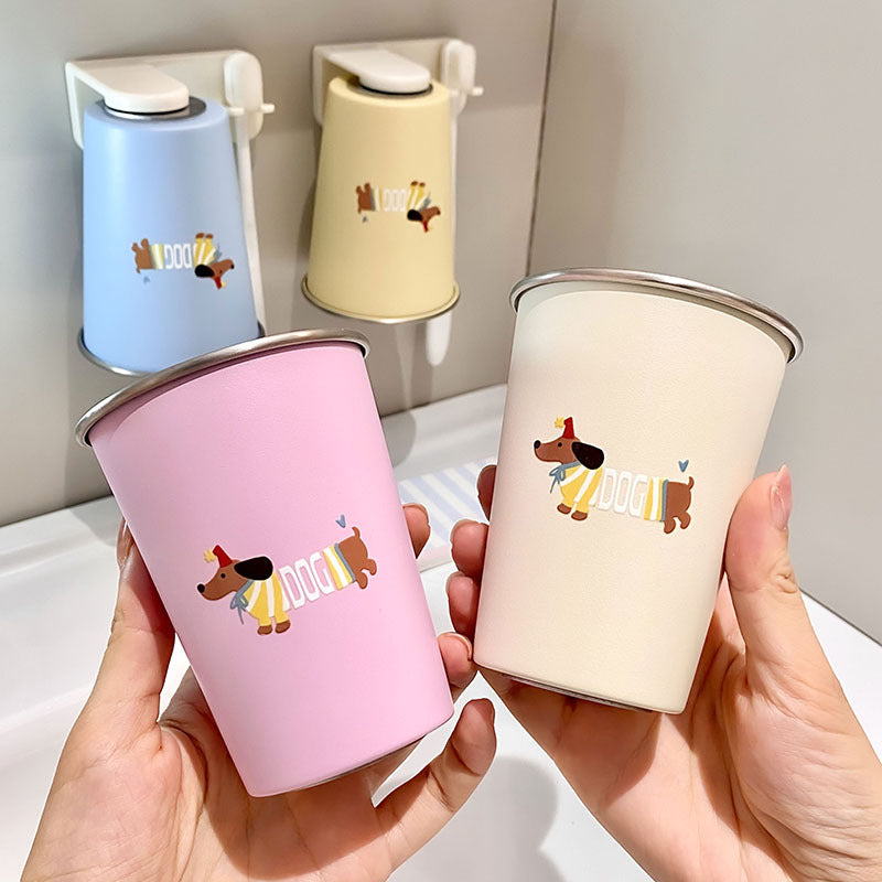 Wall cup holder with creative animal motif Stornfield