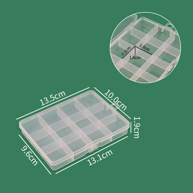 Versatile Clear Storage Organizer Box Stornfield