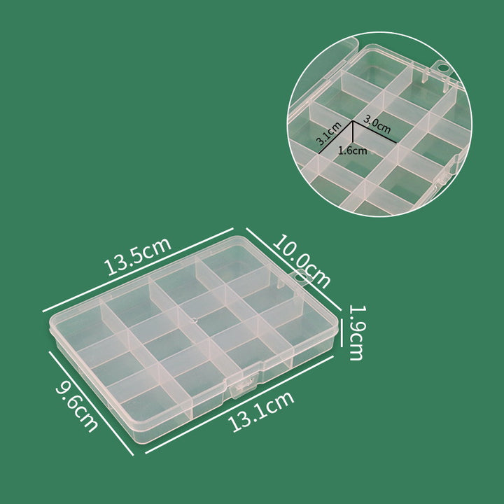 Versatile Clear Storage Organizer Box Stornfield