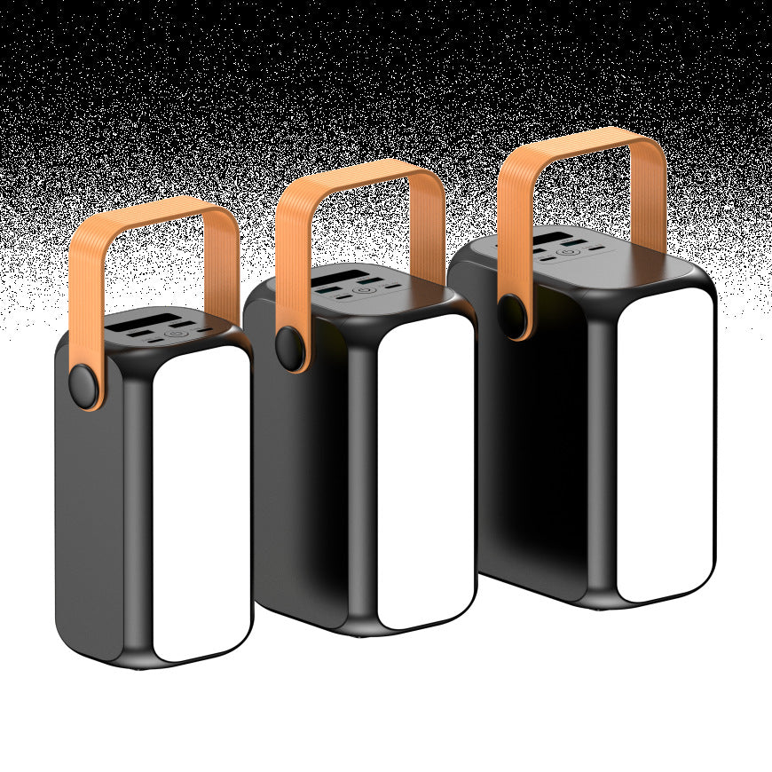 Portable power bank with multifunctional charging port and integrated carrying handle Stornfield