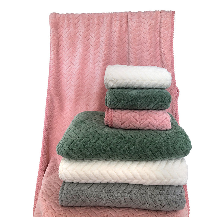 Cozy blanket with modern pattern Stornfield