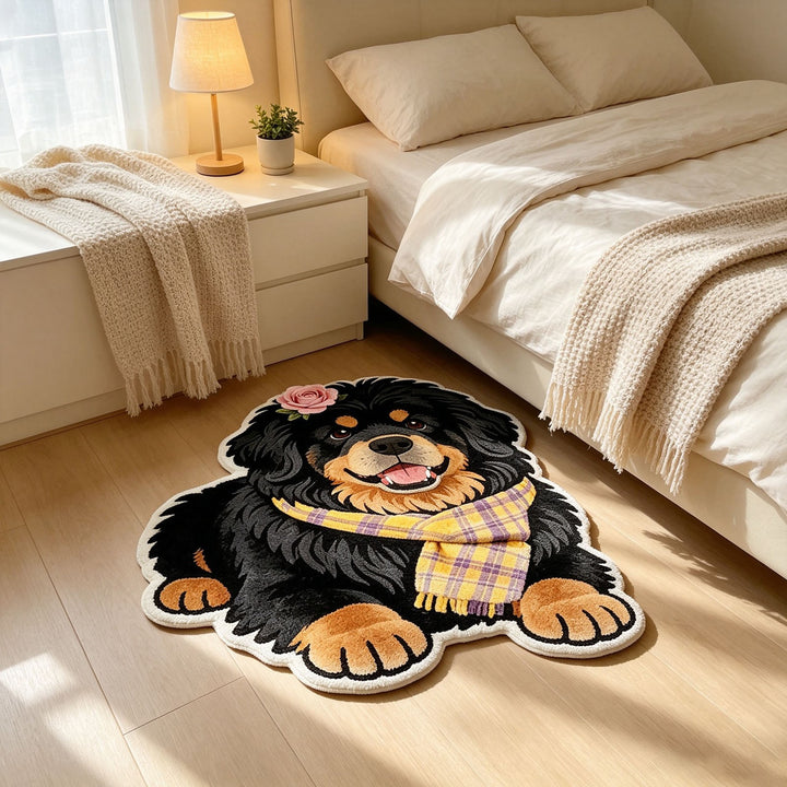 Cat Art Themed Decorative Mat
