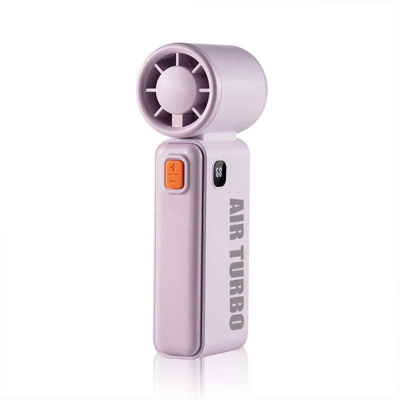 Ladies Handheld High-Speed Fan with LED Display Stornfield