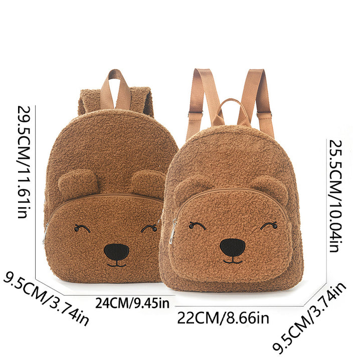 Mini backpack with cute bear motif Stornfield