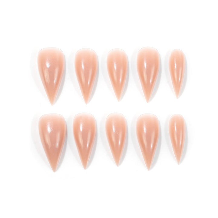 Elegant Pointed Press-On Nail Set Stornfield