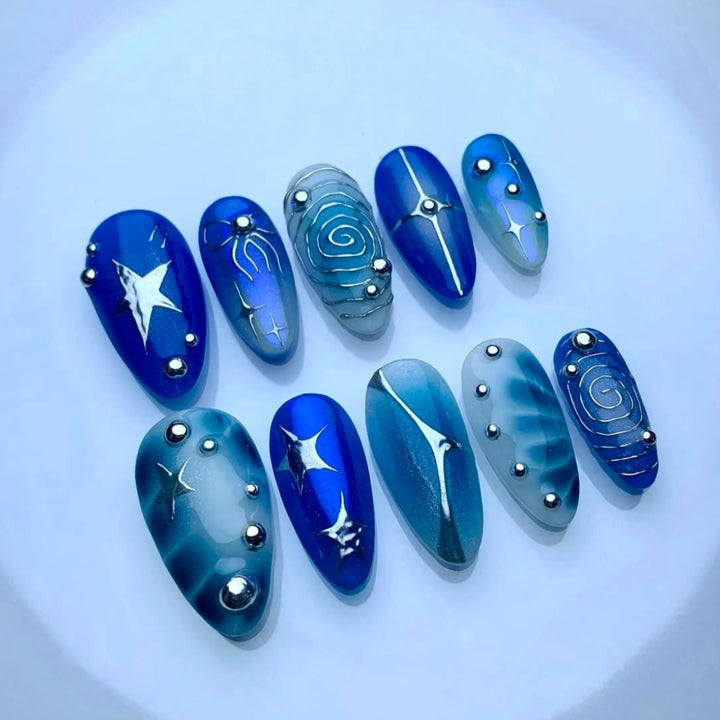Thematic Artisan Press-On Nail Set Stornfield