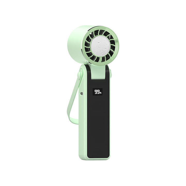 Unisex Portable Hand Fan with powerful battery display Stornfield