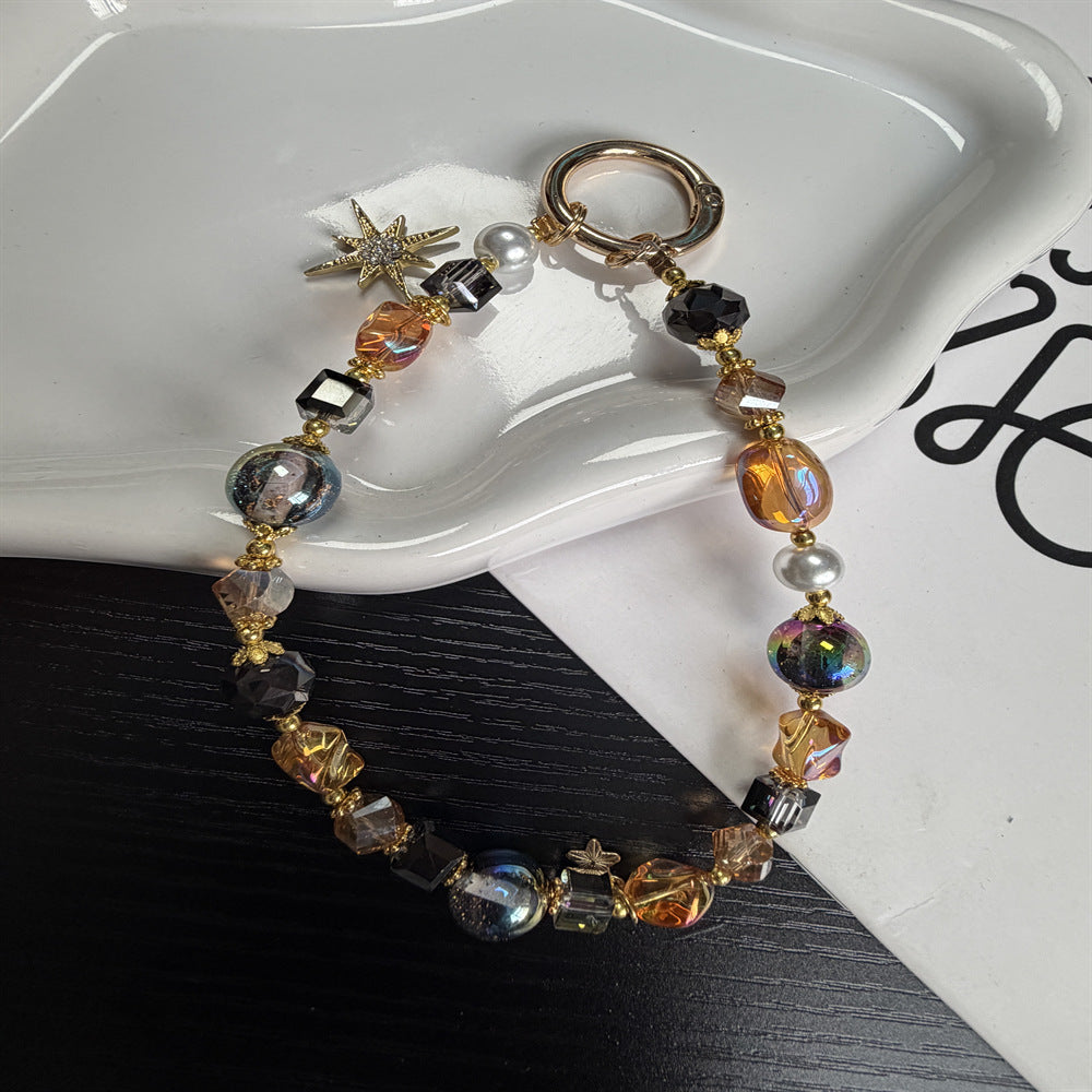 Decorative Beaded Keychain Stornfield 1790134809