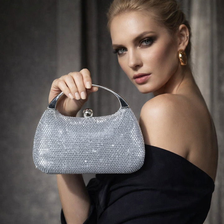 Glamorous Rhinestone Evening Handbag