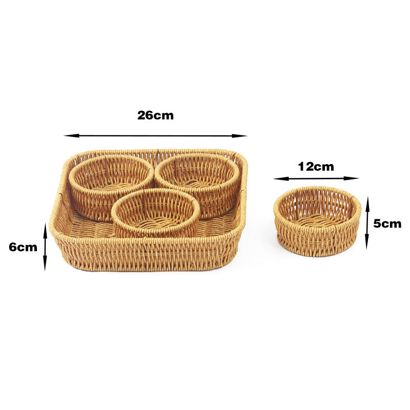 Multi-Function Woven Storage Basket Set Stornfield