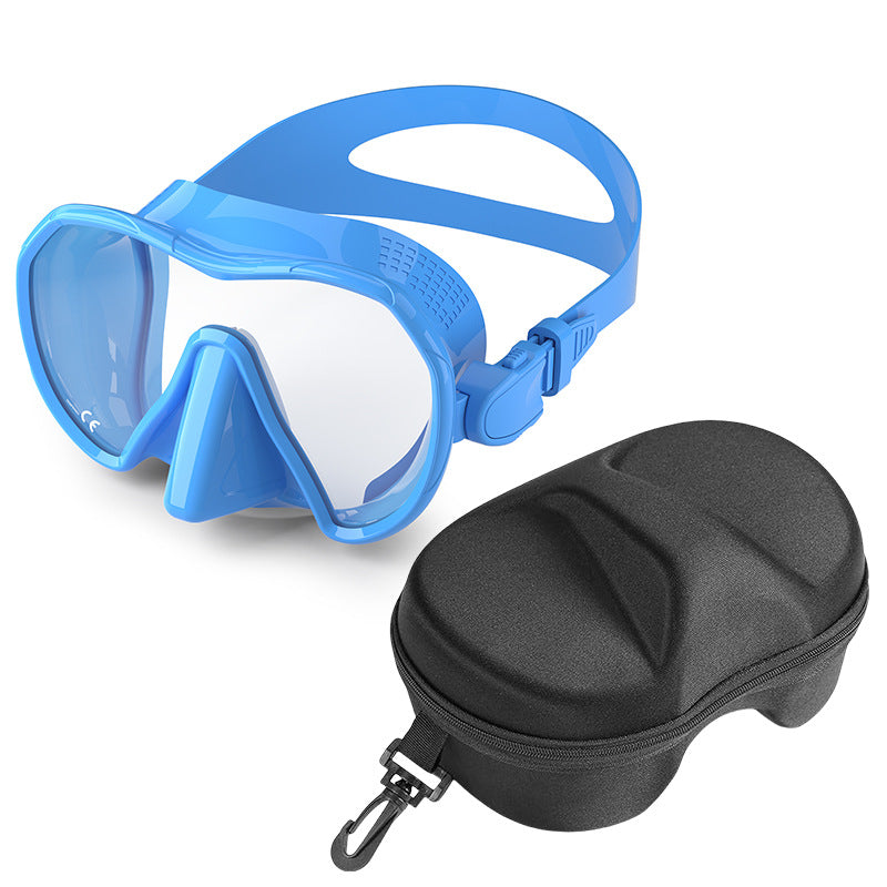 Diving mask with wide field of vision and comfortable wearing comfort Stornfield