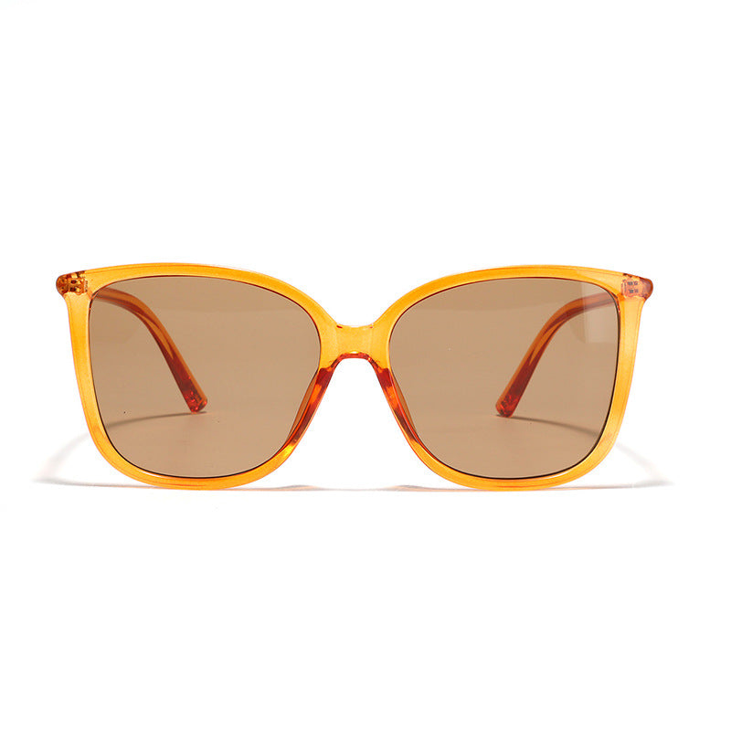Ladies Cat-Eye Sunglasses with Luxurious Transparent Frame and UV Protection Stornfield