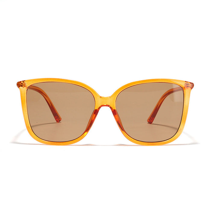 Ladies Cat-Eye Sunglasses with Luxurious Transparent Frame and UV Protection Stornfield