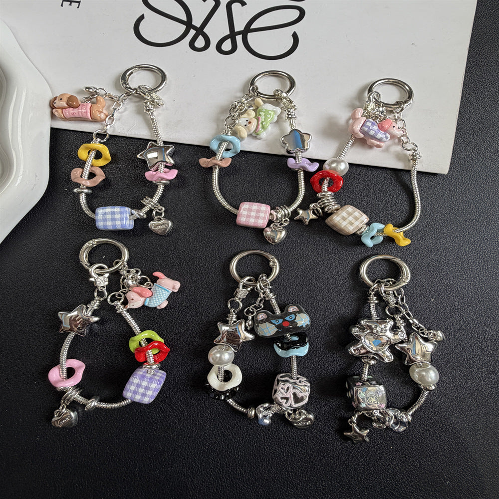 Fun-Themed Charm Keychain Stornfield 1790135506