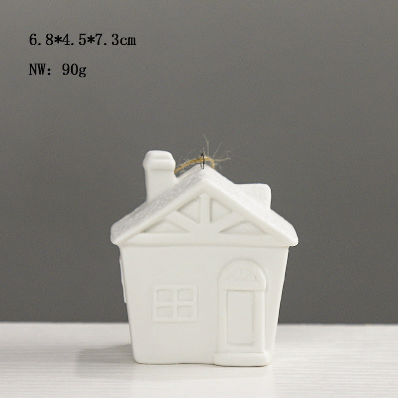 Decorative House-Shaped Ceramic Stornfeild