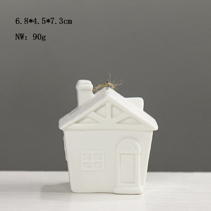 Decorative House-Shaped Ceramic Stornfeild