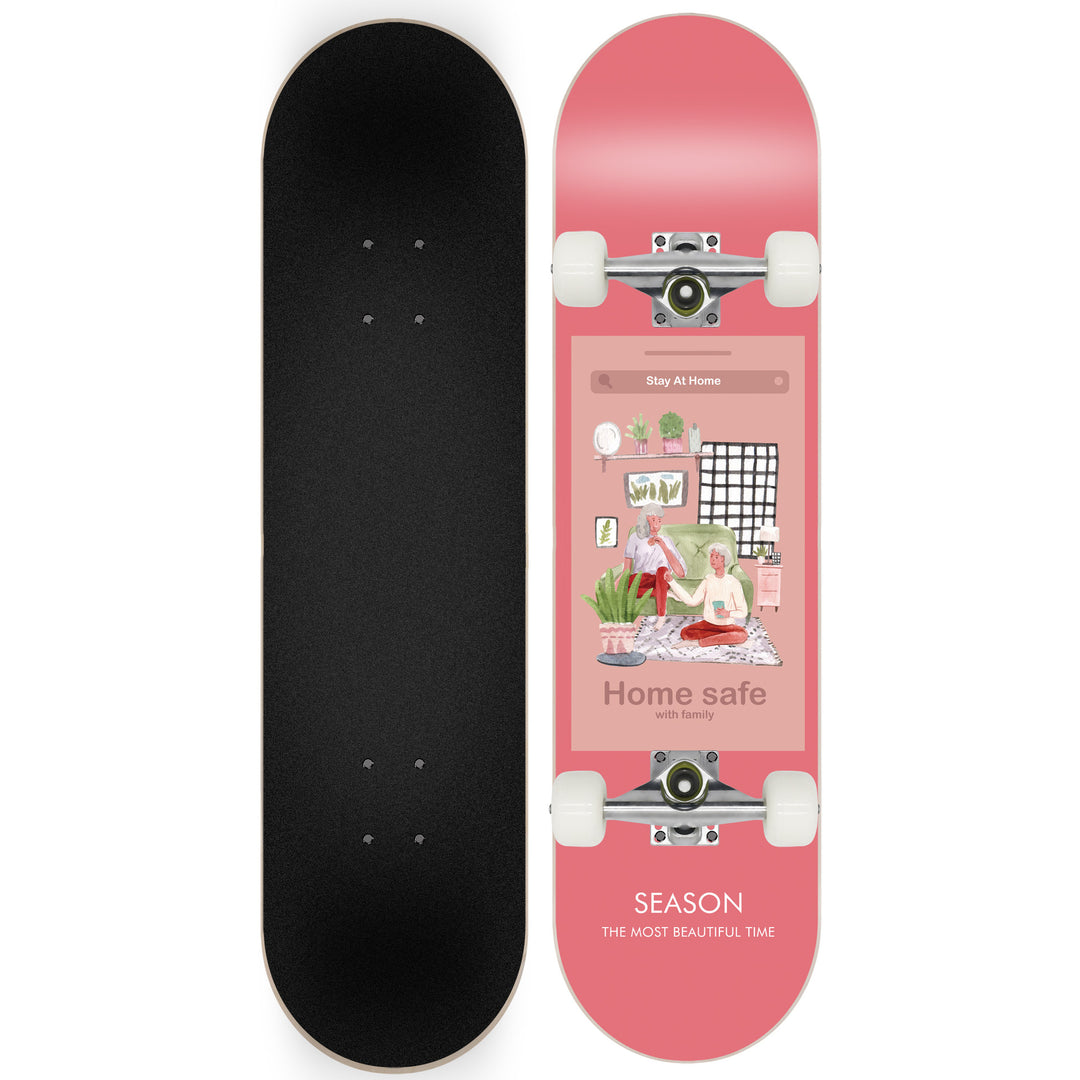 Skateboard with Galaxy Design Stornfield