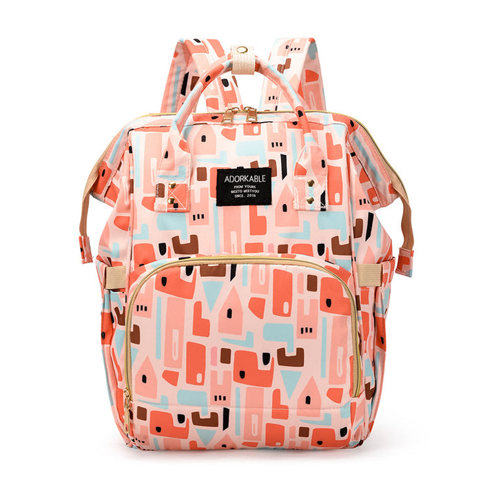 Playful Unicorn Print Diaper Backpack Stornfield