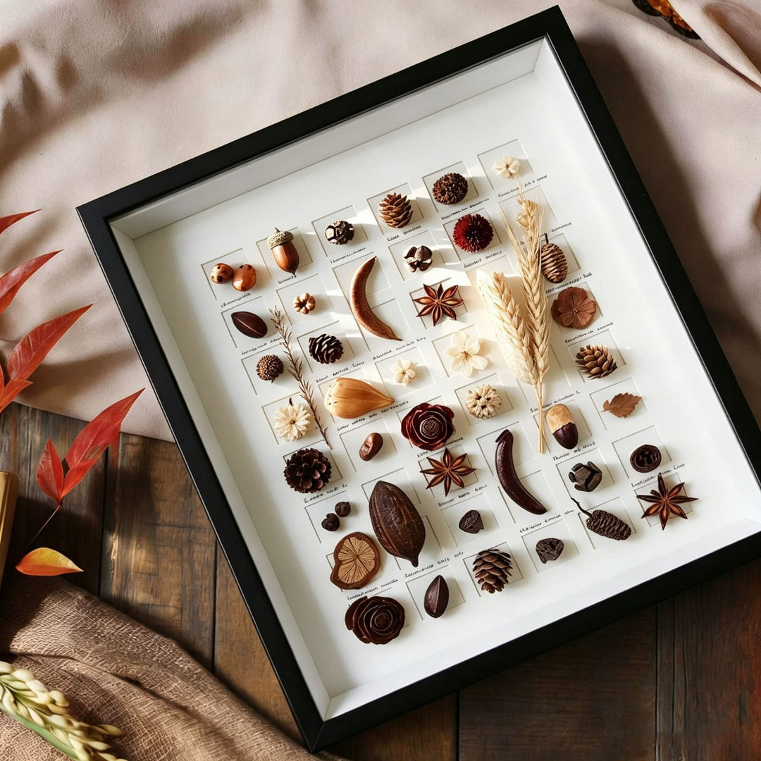 Botanical Shadow Box Art Frame