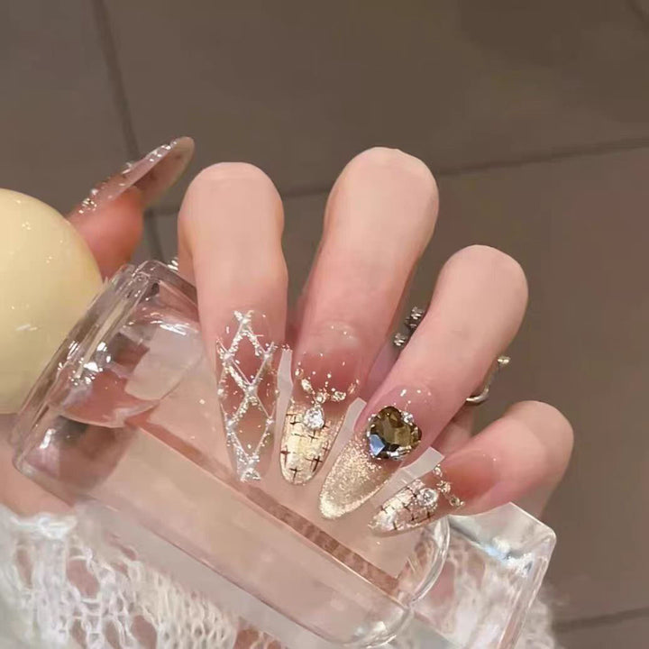 Artistic Elegance Press-On Nail Set Stornfield