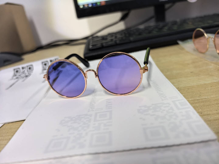 Women's fashionable round glasses Stornfield