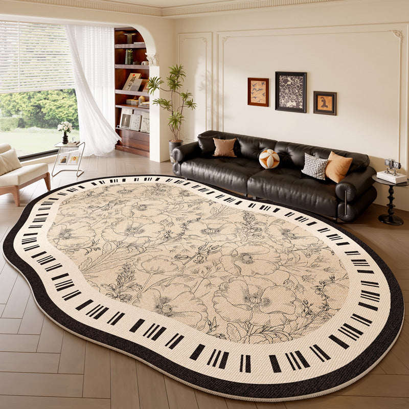 Decorative Floral Pattern Area Rug Stornfield