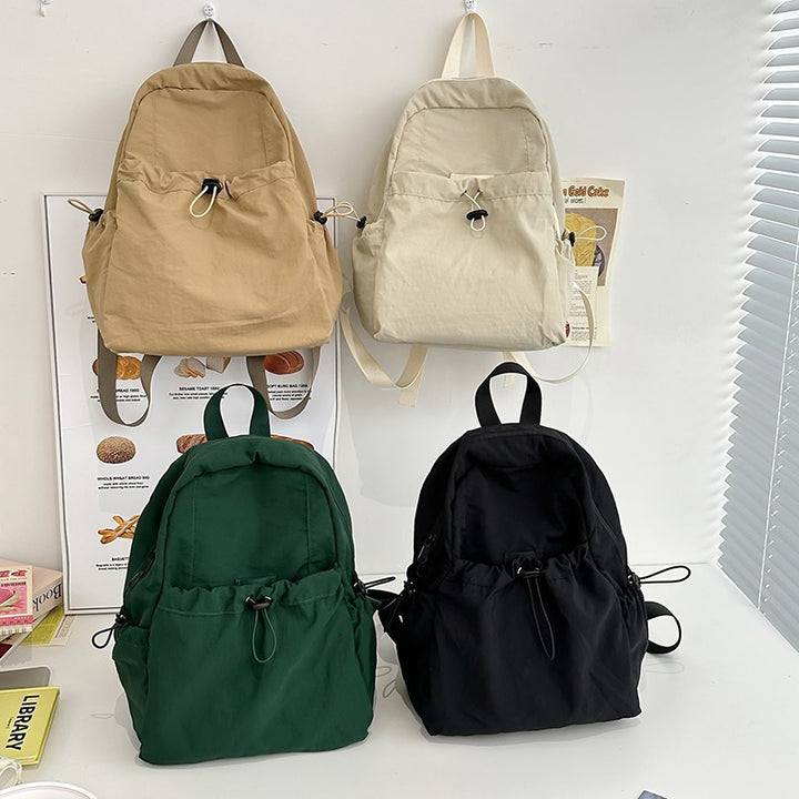 Leisure backpack with innovative drawstring and comfortable carrying system Stornfield