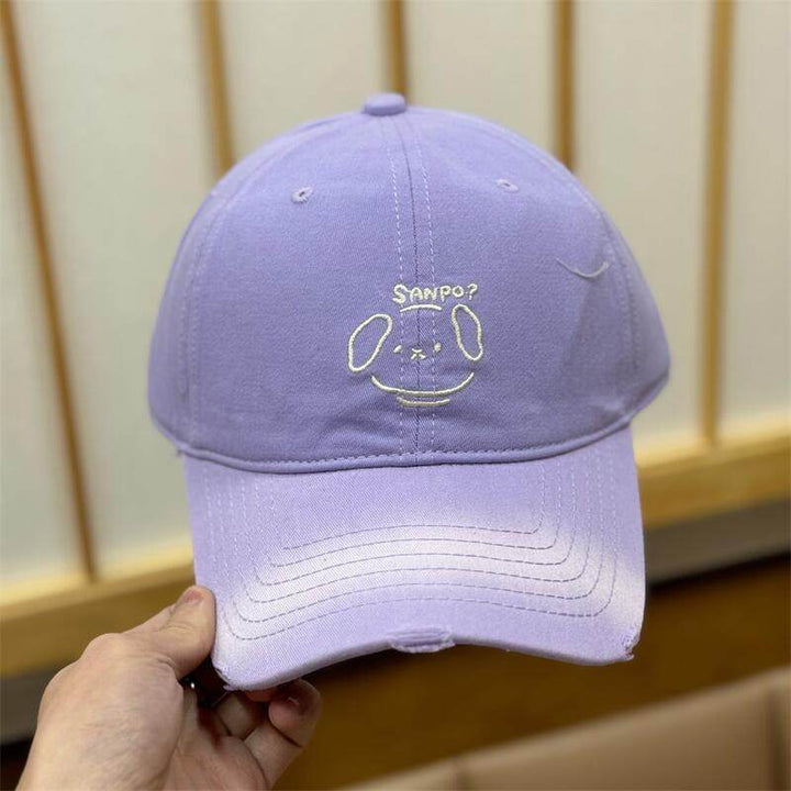Women's Casual Character-Embroidered Baseball Cap Stornfield