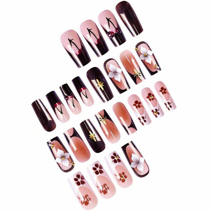 Decorative Press-On Nail Extensions Stornfield