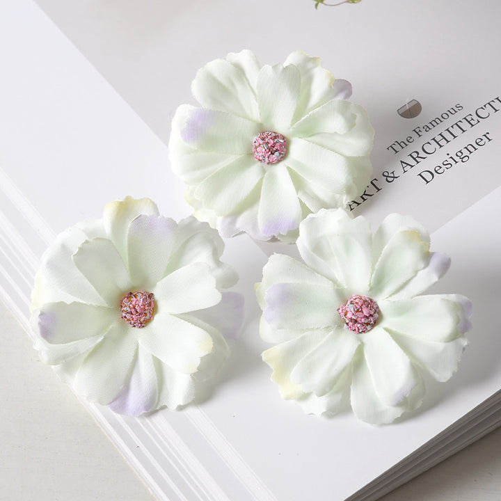 Elegant Fabric Flower Hair Clip