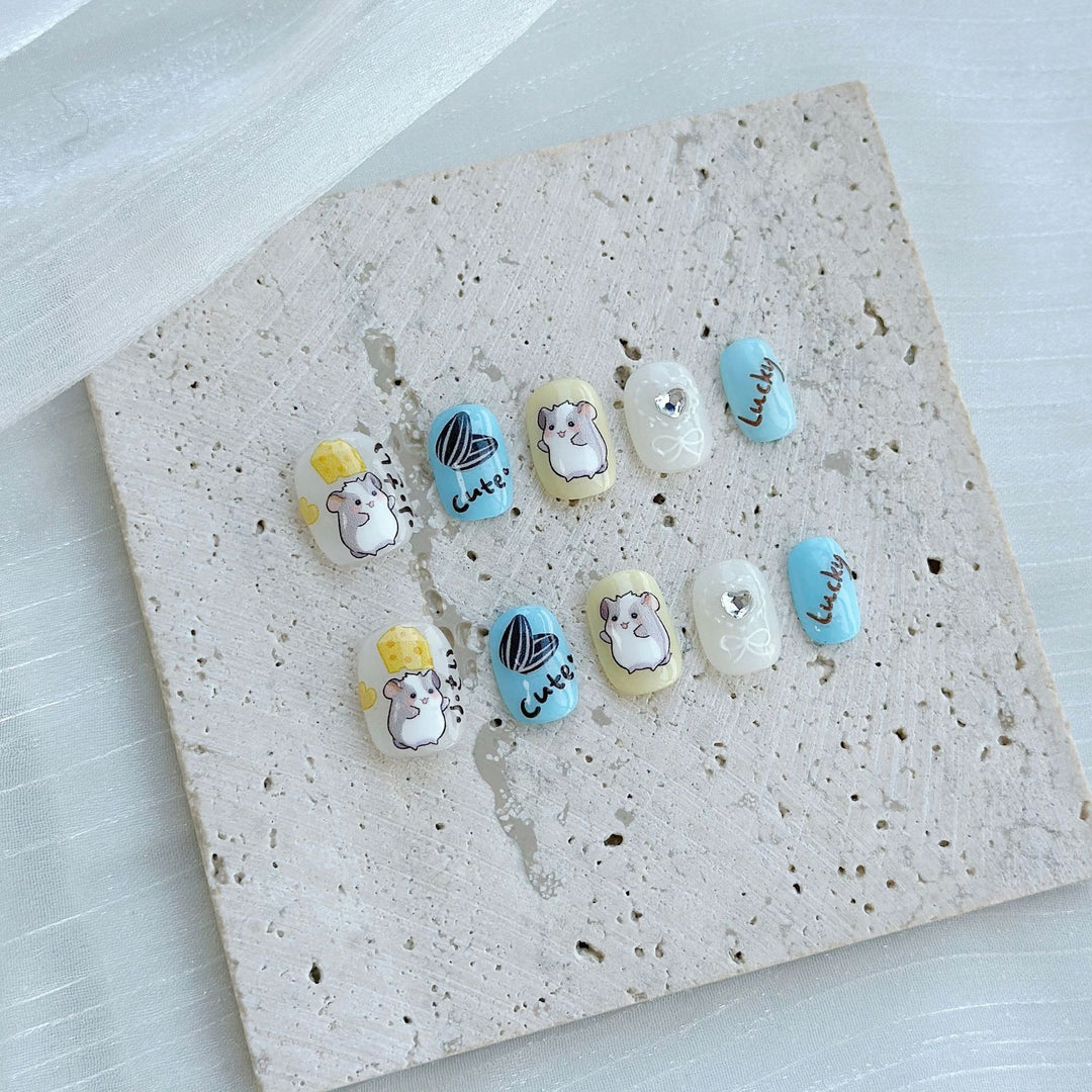 Cute Themed Press-On Nail Set