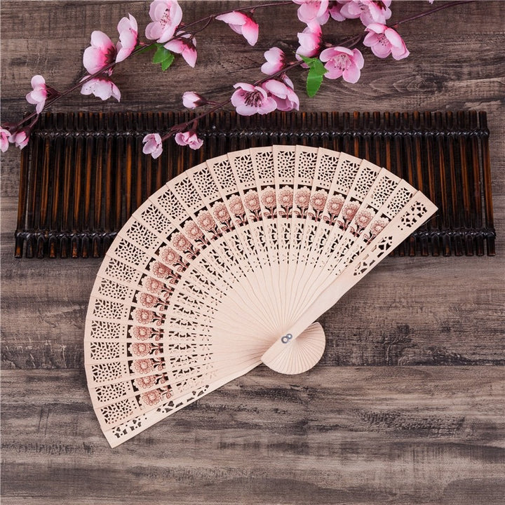 Women's handcrafted fan Stornfield