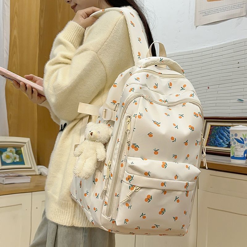 Flower-embellished Backpack Stornfield