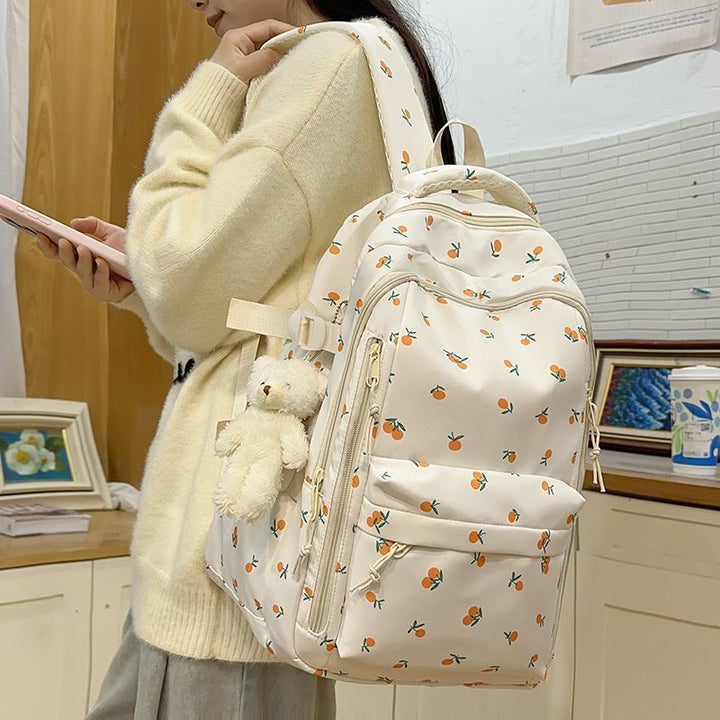 Flower-embellished Backpack Stornfield