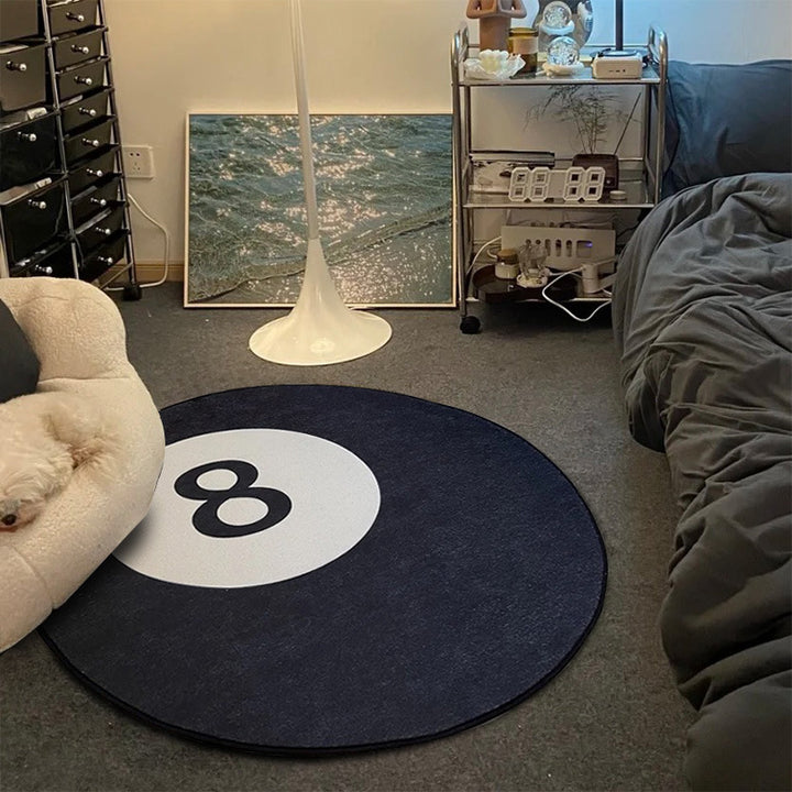 Pool Table-Themed Area Rug